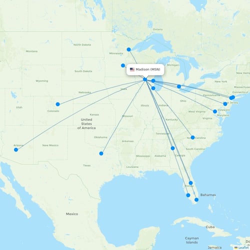 Map of Madison