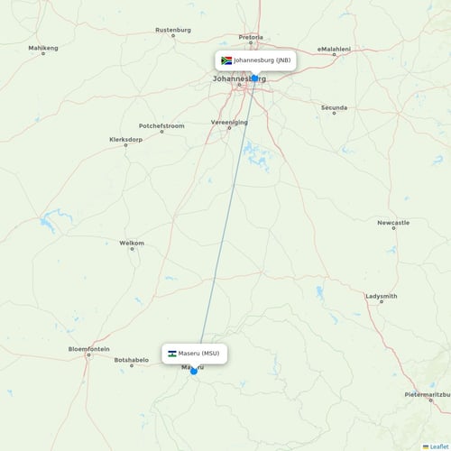 Map of Maseru