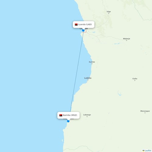 Map of Namibe