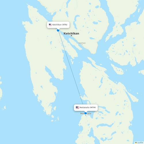 Map of Metlakatla