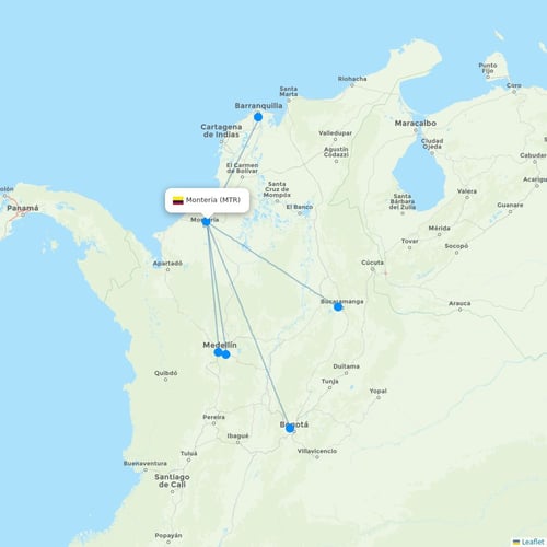Map of Monteria