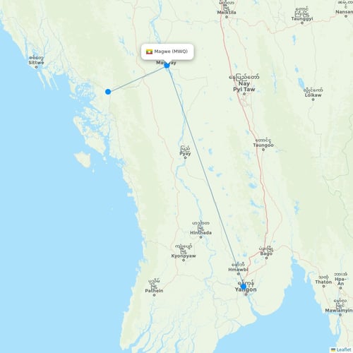 Map of Magwe
