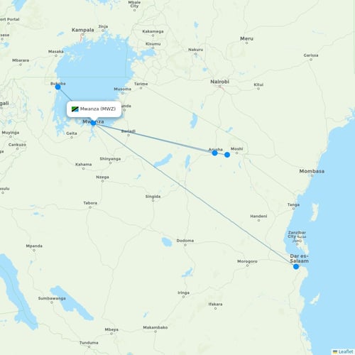 Map of Mwanza