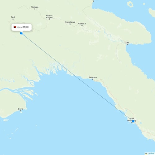 Map of Moro