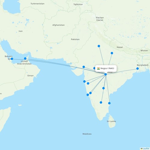 Map of Nagpur