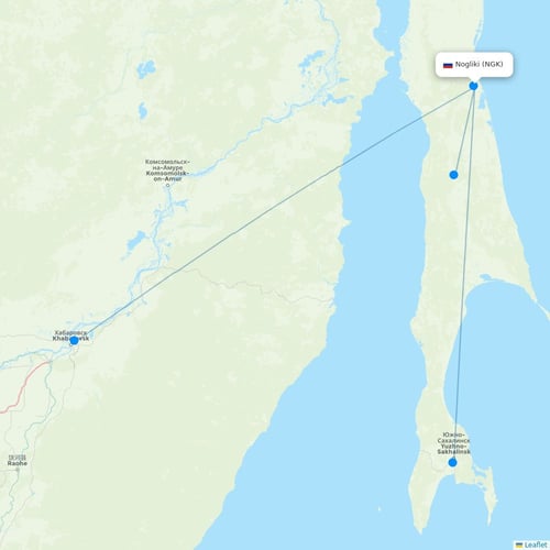Map of Nogliki