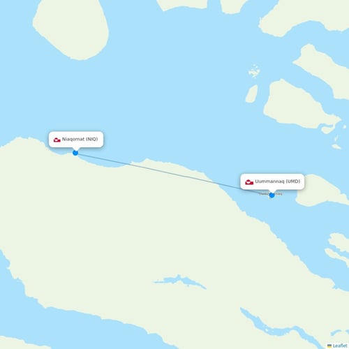 Map of Niaqornat