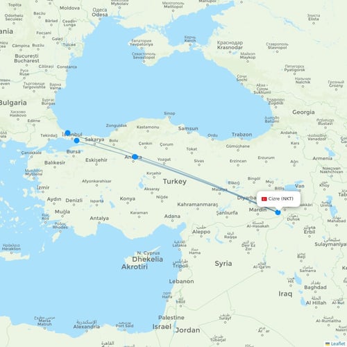 Map of Cizre