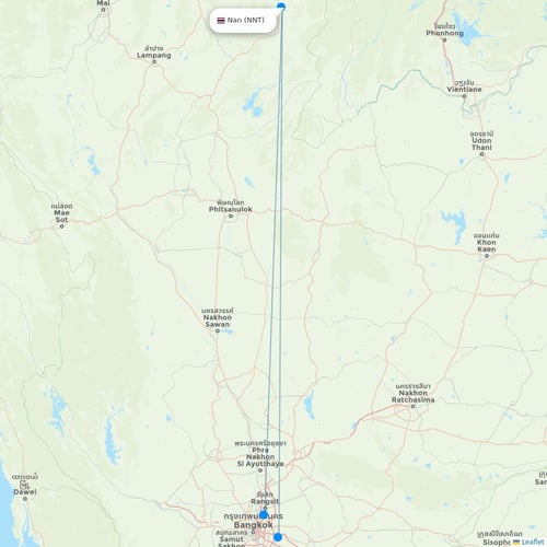 Map of Nan