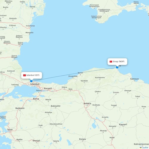 Map of Sinop