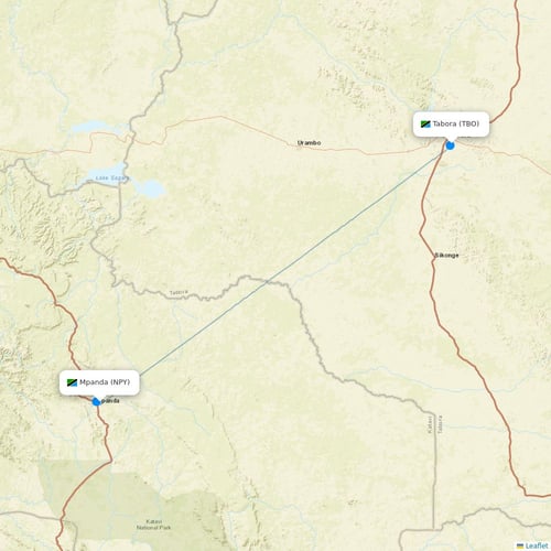Map of Mpanda