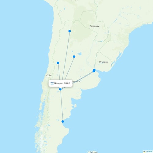 Map of Neuquen