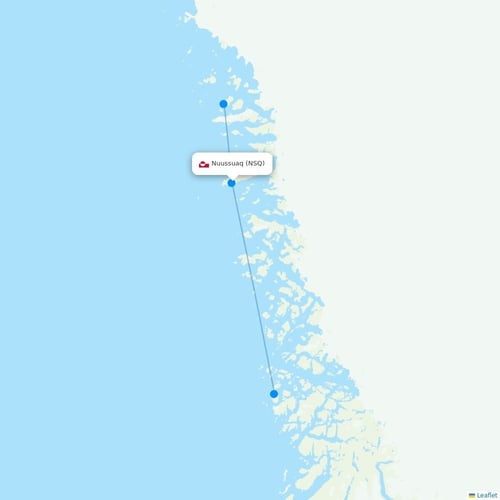 Map of Nuussuaq