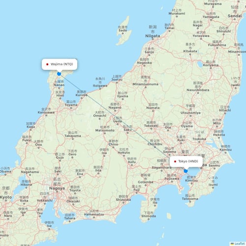 Map of Wajima