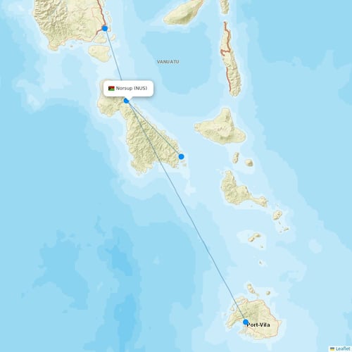 Map of Norsup