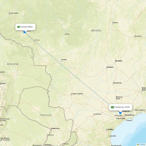 Map of Cacoal