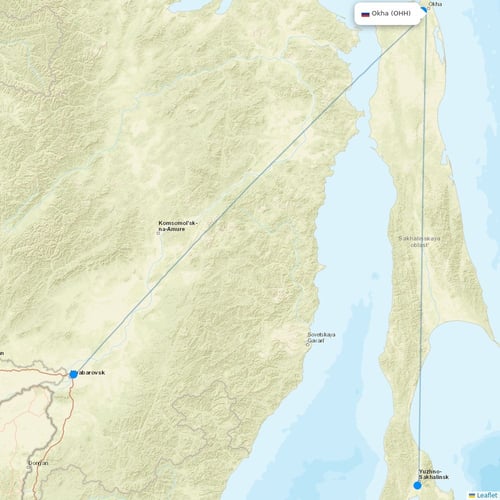Map of Okha