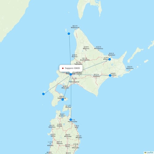 Map of Sapporo