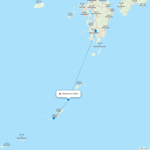 Map of Wadomari