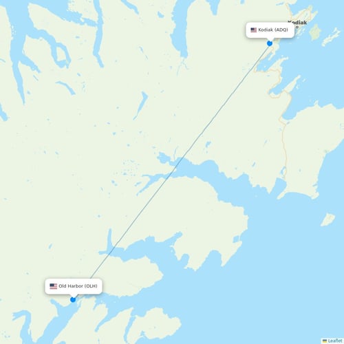 Map of Old Harbor