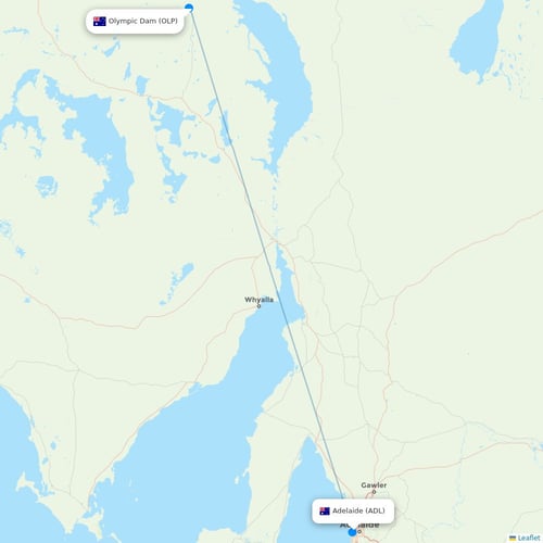 Map of Olympic Dam