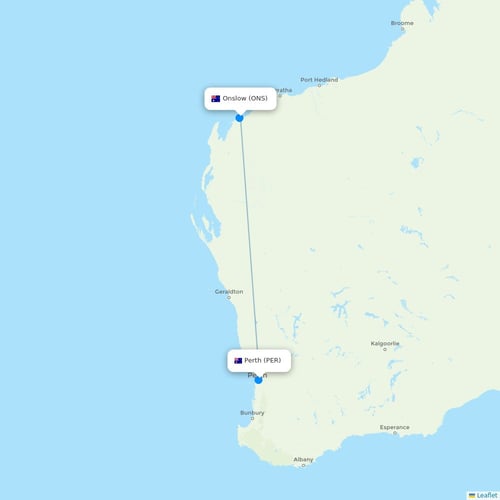 Map of Onslow