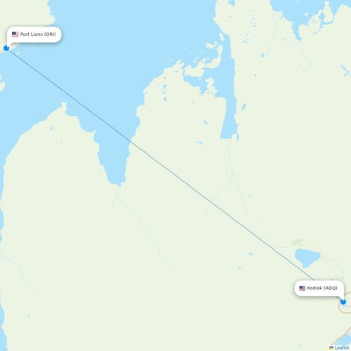 Map of Port Lions