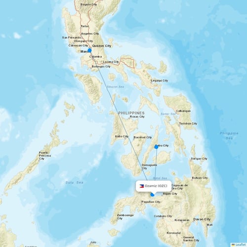 Map of Ozamiz