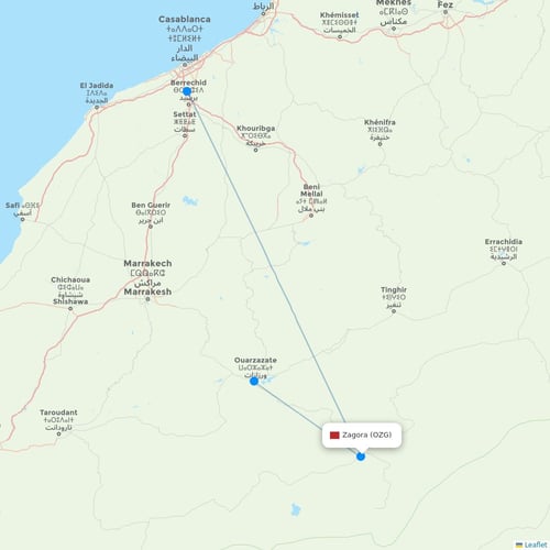 Map of Zagora