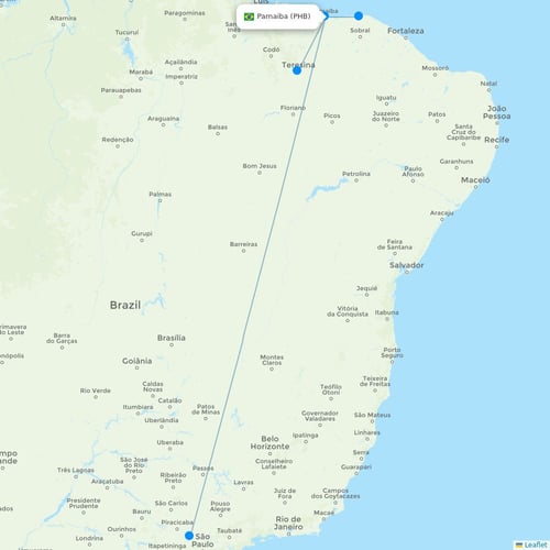Map of Parnaiba