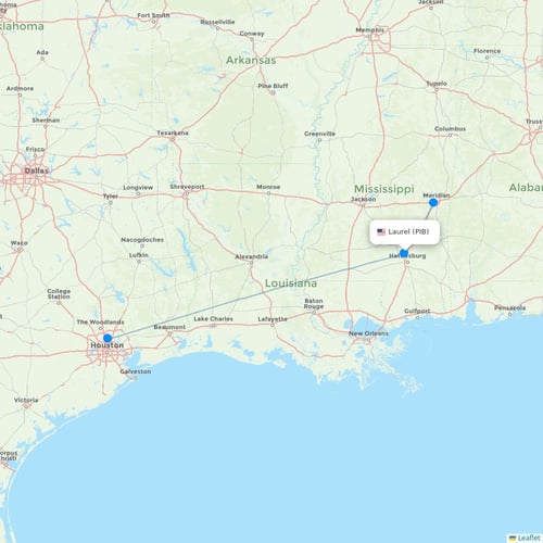 Map of Laurel