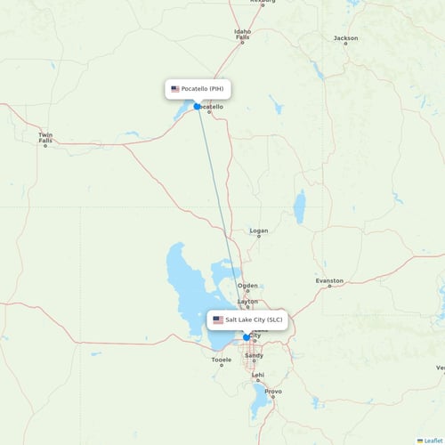 Map of Pocatello
