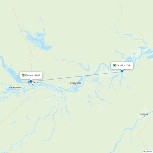 Map of Parintins