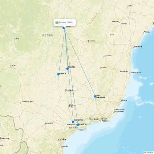 Map of Palmas