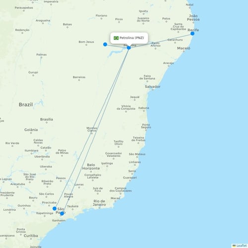 Map of Petrolina