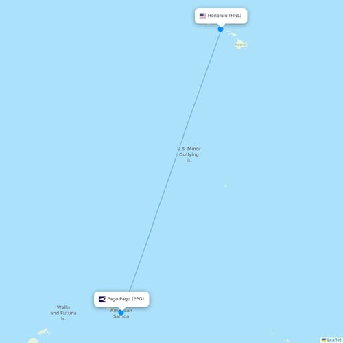 Map of Pago Pago