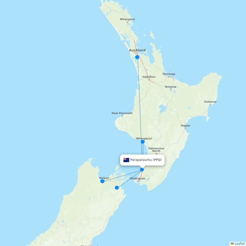 Map of Paraparaumu