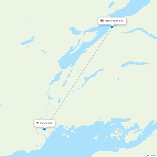Map of Port Alsworth