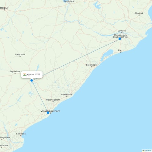 Map of Jeypore