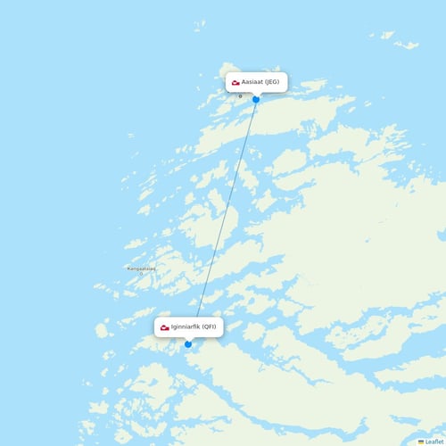 Map of Iginniarfik