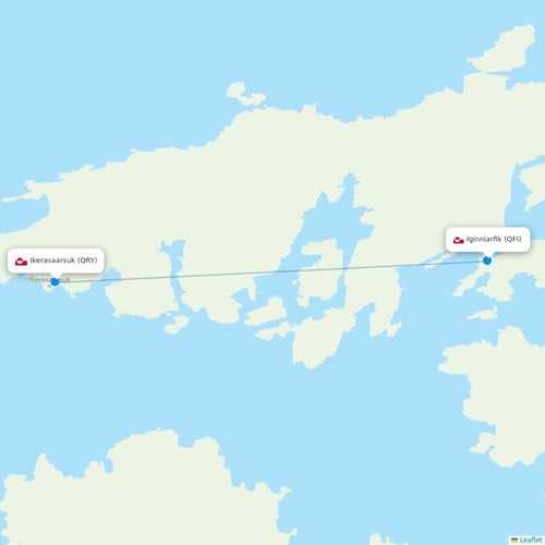 Map of Ikerasaarsuk