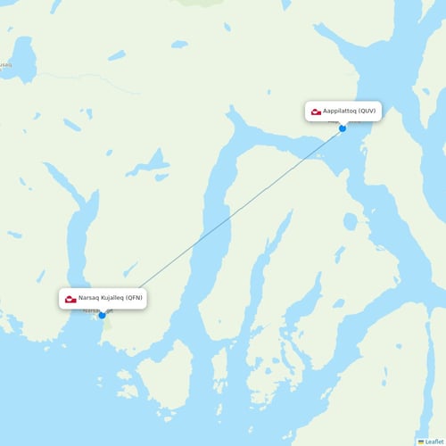Map of Aappilattoq