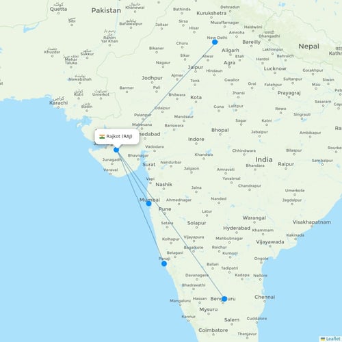 Map of Rajkot