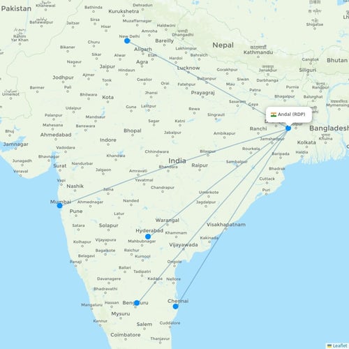 Map of Andal