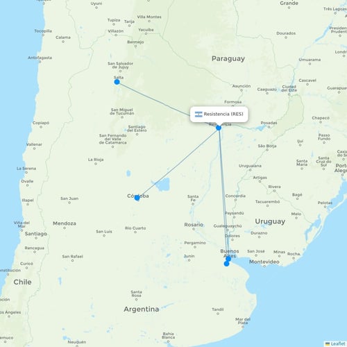 Map of Resistencia