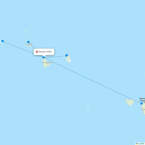 Map of Raiatea