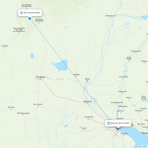 Map of Rio Hondo