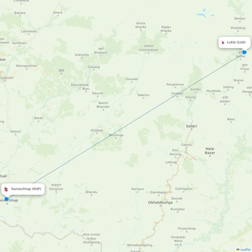 Map of Ramechhap