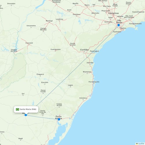 Map of Santa Maria