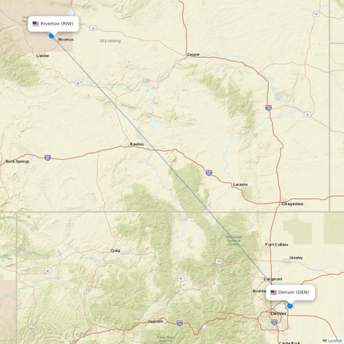 Map of Riverton